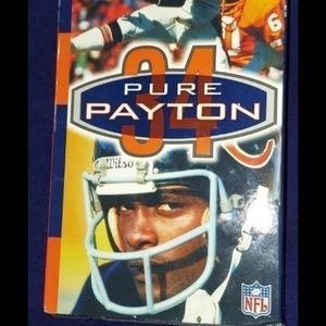 1997 Walter Payton PURE PAYTON VHS  Polygram NFL Films GUC